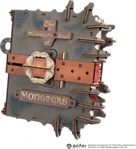 Ugears дървен механичен модел за сглобяване Harry Potter Monster Book of Monsters
