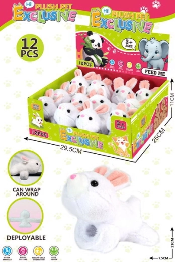 Plush Bunny Bracelet 11 × 7.5 cm