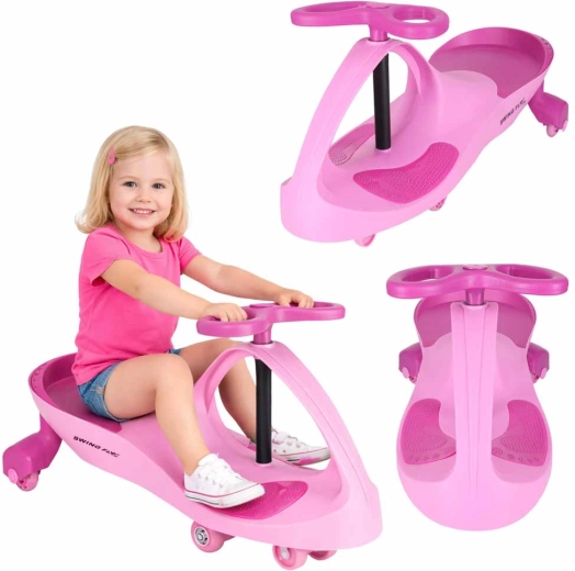 Swing Fix S3 Gravity Ride-On with Pink LED Wheels