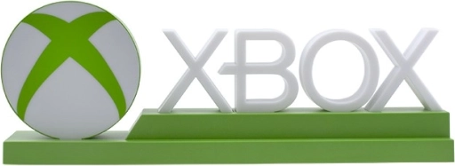 Table lamp with licensed Xbox motif