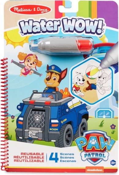 Водни книжки за оцветяване Water WOW! PAW Patrol – Чейс