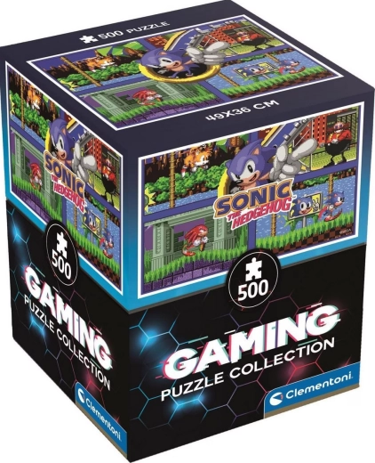 Пъзел CLEMENTONI Gaming Collection Sonic II 500 части