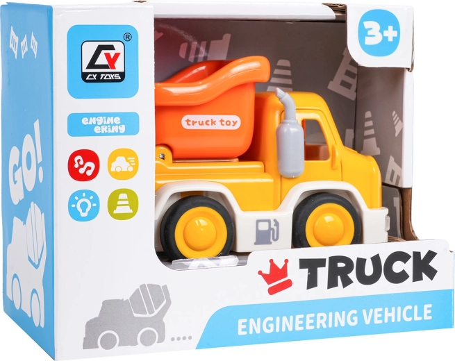 Interactive Dump Truck with Sound and Lights