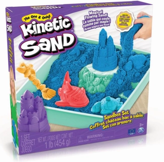 Kinetic Sand sandbox set