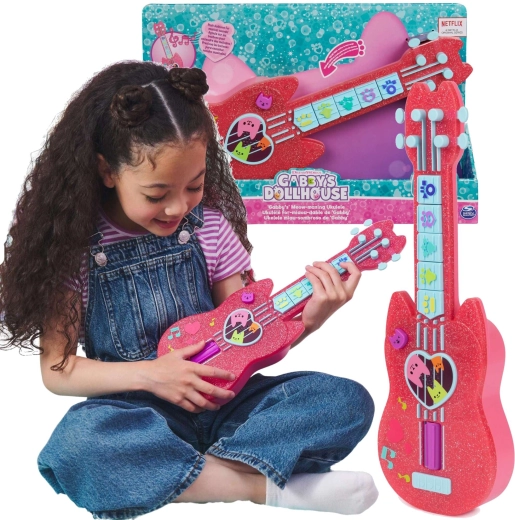 Spin Master Gabby's Dollhouse котешко укулеле с мелодии