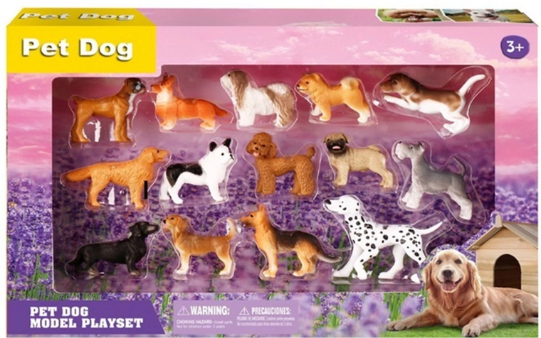 Dog Set – 14 Figurines