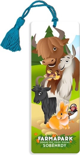 3D книгоразделител Prime – животни от Farmapark