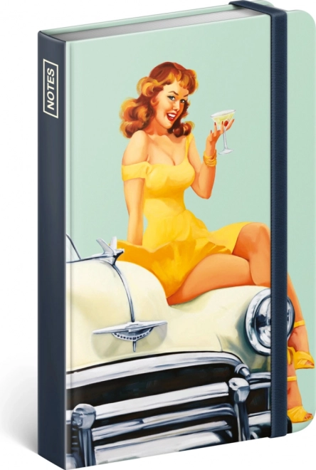 Notebook with Pin-up Girls motif