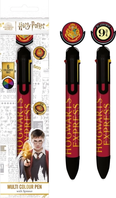 Химикал с мотив табела Платформа 9 и 3/4 HARRY POTTER, 6-цветен
