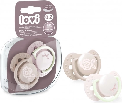 Silicone Pacifier for Newborns LOVI Baby Shower 0–2m