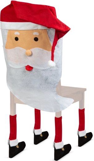 Christmas Chair Decoration with Santa Claus - 1 piece