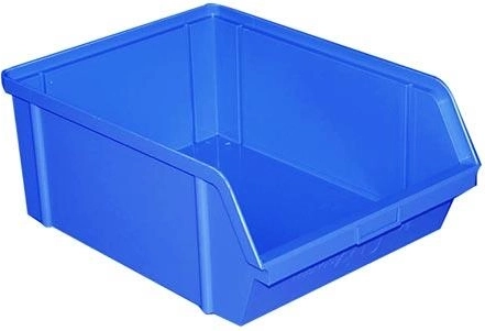 Складова наклонена касета 40 кг, 400 × 300 × 162 мм, синя