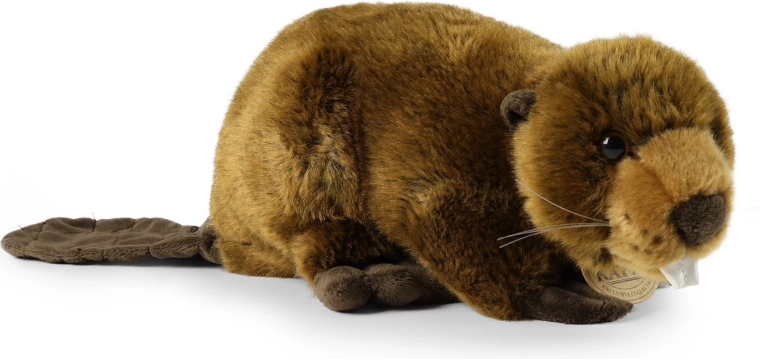 Плюшено бобърче 28 см, eco‑friendly