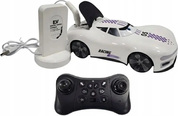 Remote-Controlled Electric Car with Charging Station