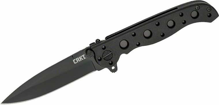 CRKT M16-01KZ Spear Point black pocket knife 7.6 cm, GRN