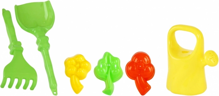 Set of Sand Molds and Accessories for Sand Play