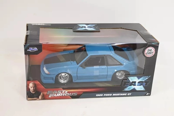 1989 Ford Mustang GT 1:24 от Jada Toys – FAST & FURIOUS 10 лицензиран модел
