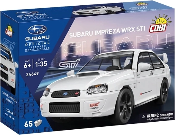 Cobi Subaru Impreza WRX STI – building set 1:35 (65 pieces)