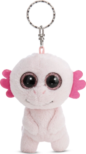 NICI Glubschis плюшен ключодържател аксолотъл Xomo 9 см