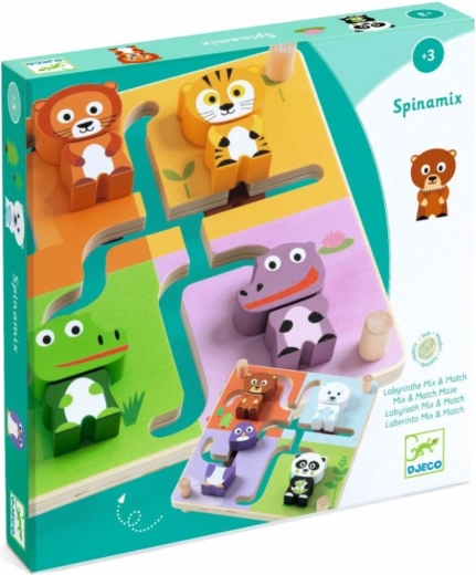 Djeco Spinamix Sliding Puzzle Maze