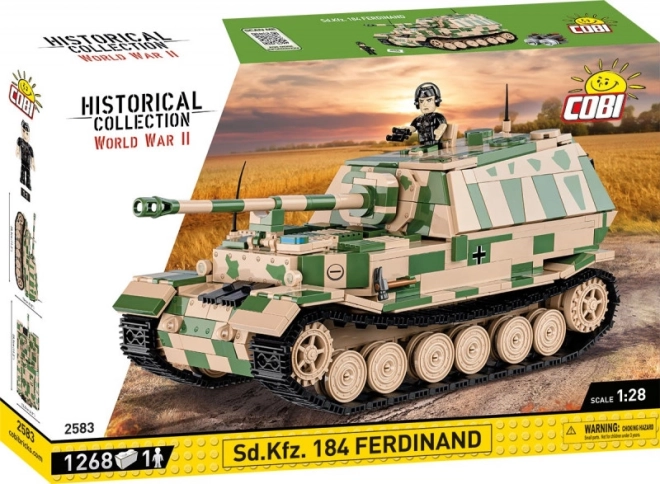 Конструктор на танк Sd.Kfz. 184 Ferdinand 1:28