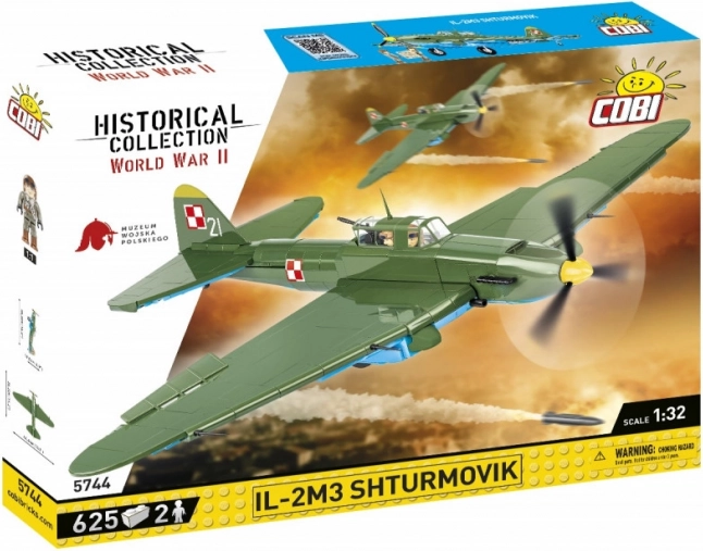 Историческа колекция WWI IL-2M3 Shturmovik 625 части