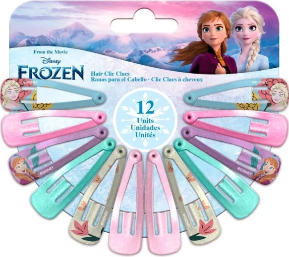 Комплект фиби за коса Frozen (12 бр.)