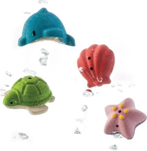 PlanToys комплект за баня Морски живот