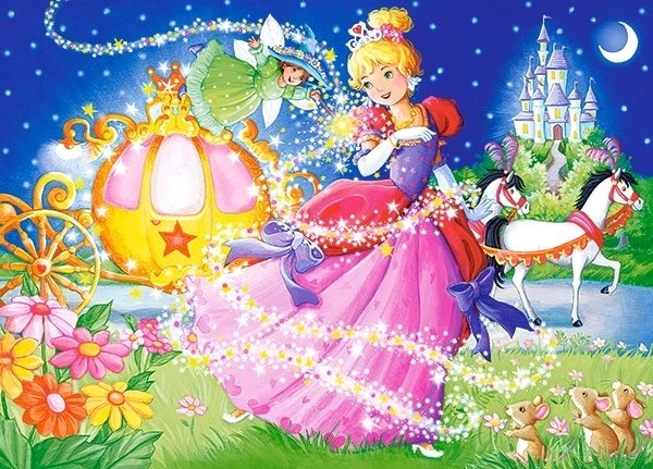 Пъзел 120 части Пепеляшка