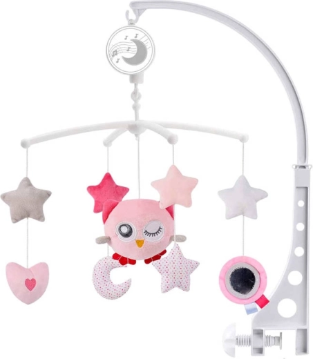 Plush crib mobile with music box – Ean 6487
