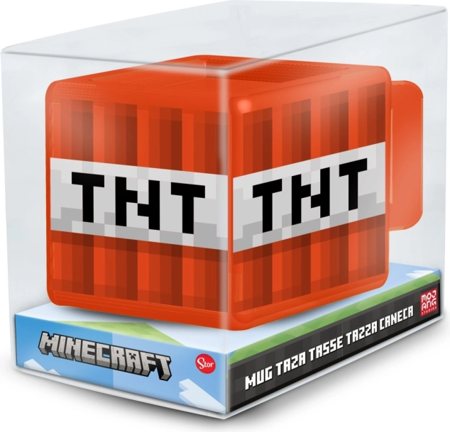 3D чаша Minecraft TNT