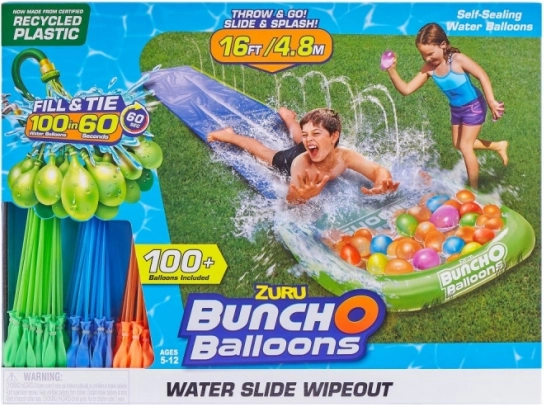 Bunch O Balloons водна пързалка с 1 писта с балони