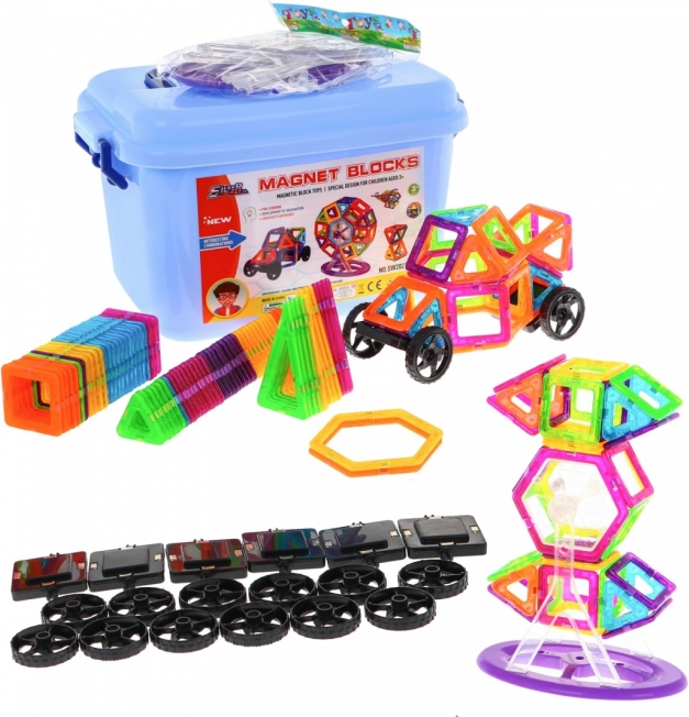 Магнитни конструктори Giga комплект 248 части