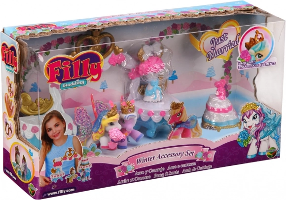 Filly Winter Wedding Set