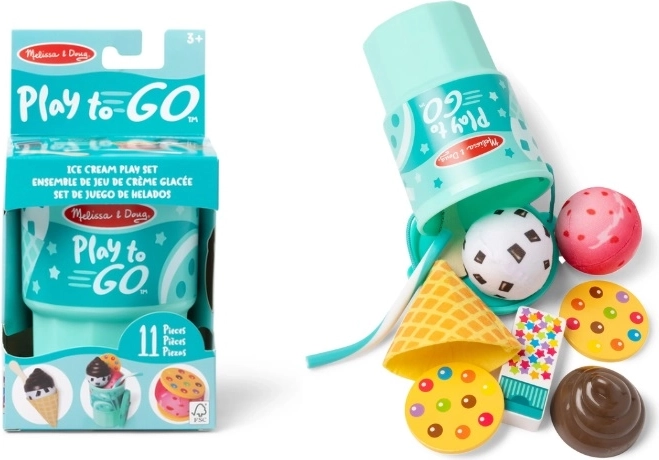 Melissa & Doug мини сладоледаджийница за път