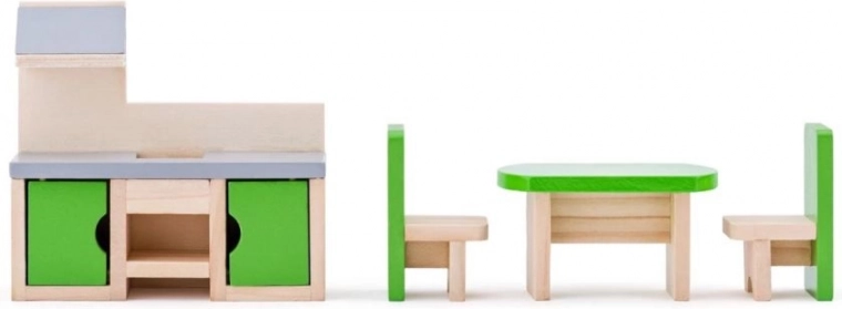 Включва мебели