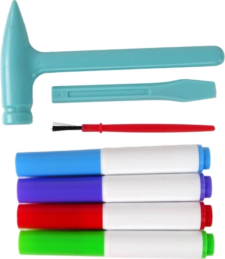 Safe tools and colorful markers