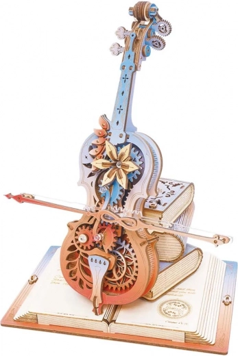 Moving bow and quiet mechanical operation