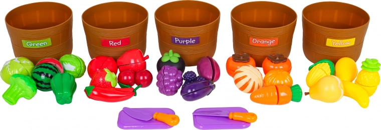 Обучение по цветове и сортиране чрез игра