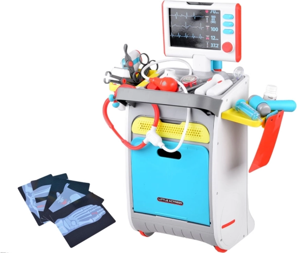 Подвижна количка с място за съхранение