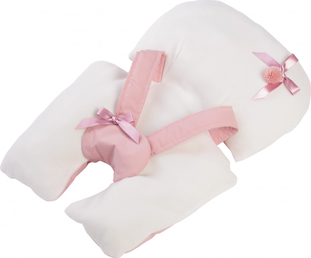 Mat with bow and straps
