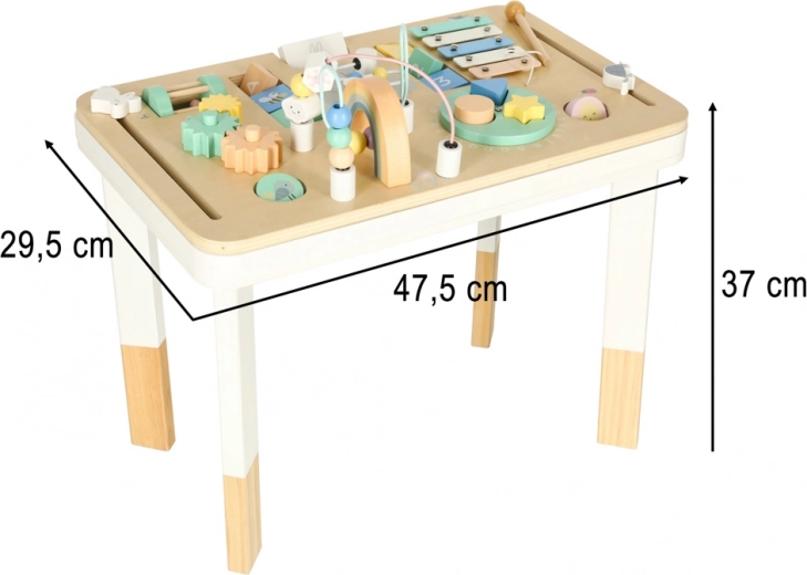 Безопасно дървено изпълнение и компактни размери