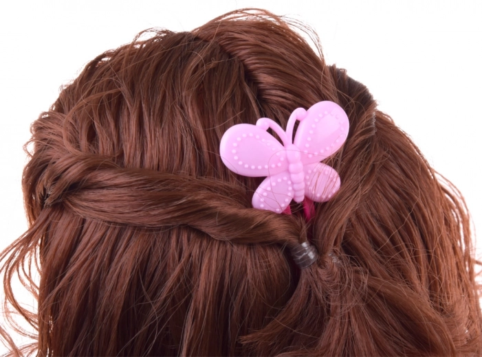 Decorative butterfly hair clip