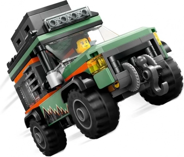 Истински офроуд възможности с функционална лебедка