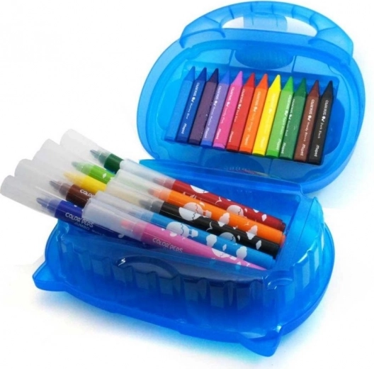 Everything for a little artist in one case