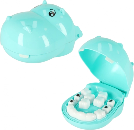 Сладко хипопотамче с подвижни зъби