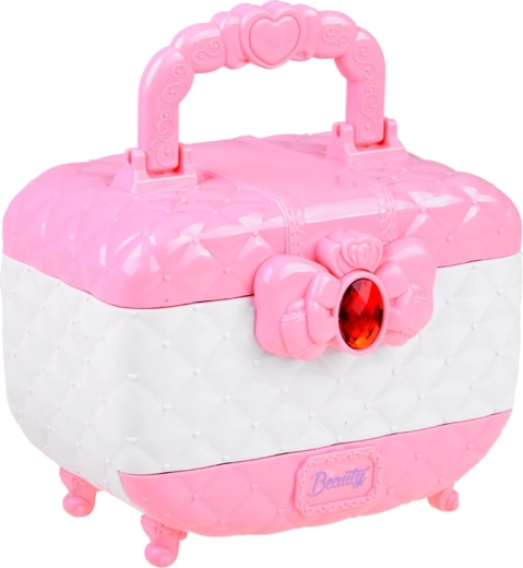 Стилно куфарче с дръжка и огледалце