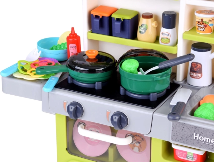 Реалистично готвене със светлина, звук и пара