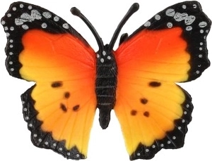 Вярно възпроизведени цветове и шарка на крилата