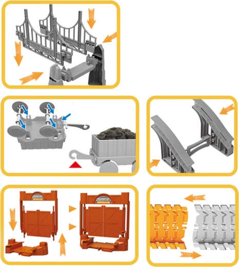 Лесно сглобяване благодарение на гъвкавите елементи